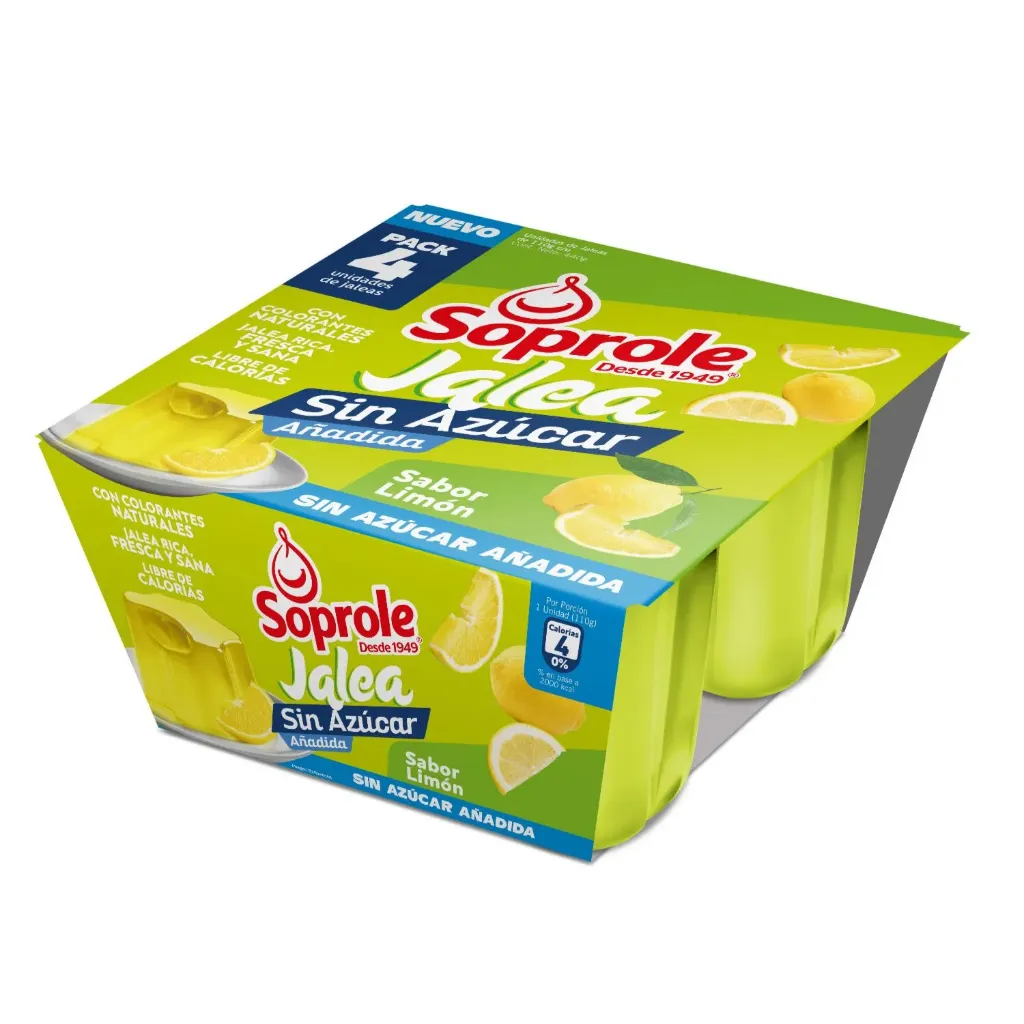 [2022] Pack Jalea 4X110 G S/A Soprole