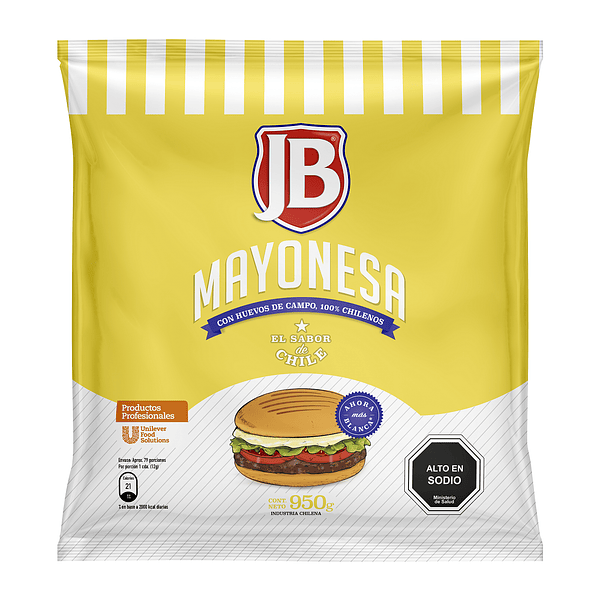 Mayonesa Jb 950 Gr