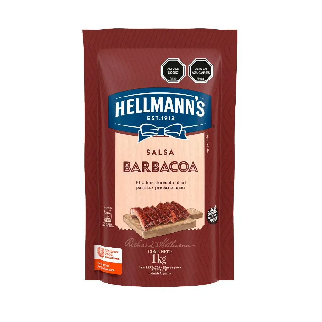 [481] Salsa Barbacoa Hellmanns 1 Kg