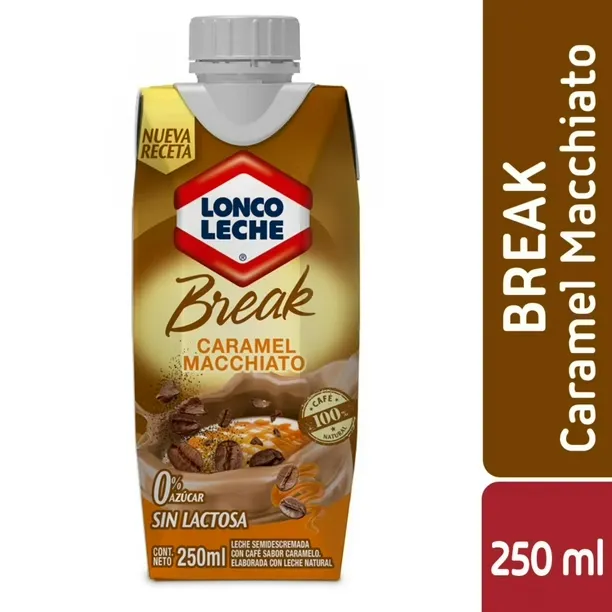 Leche Break Caramel Lonco 250 Cc
