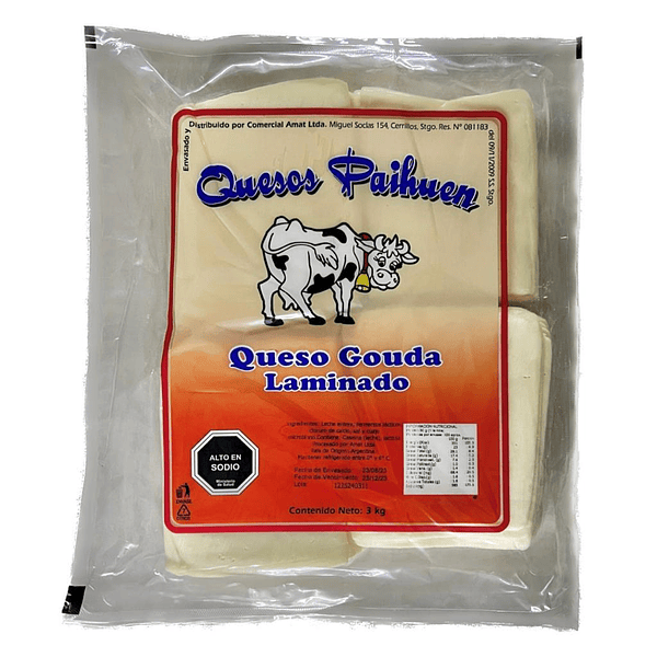 Queso Gauda Paihuen Laminado