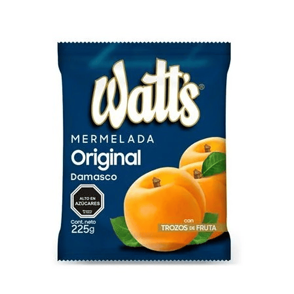 Mermelada Watts Dco / Dzno 225 Gr (Damasco)