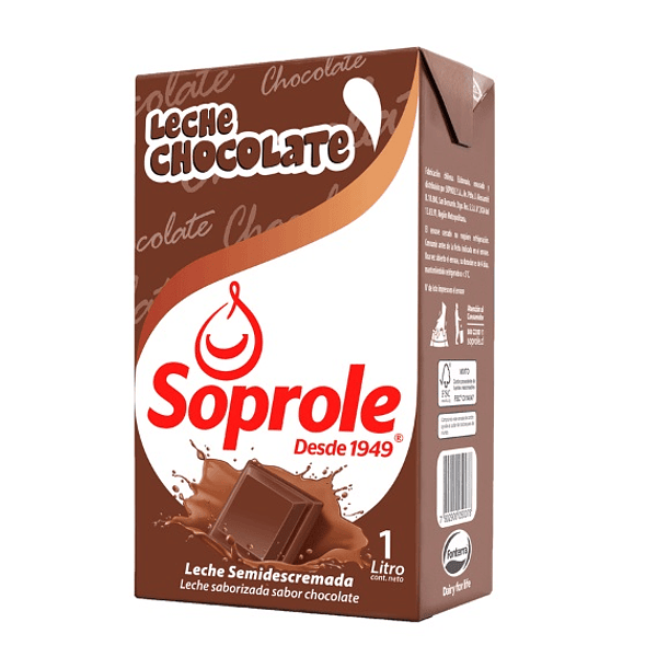 Leche Sabor Soprole 1 Lt
