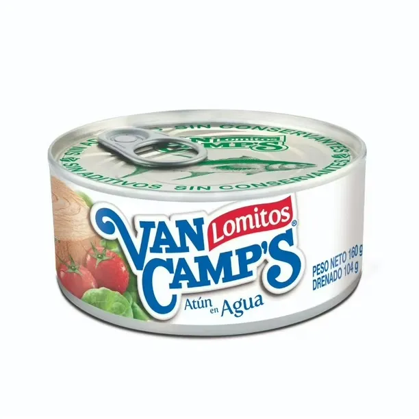 [118] Atún Al Agua Van Camps 160 Gr